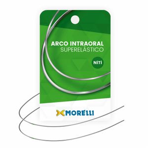 ARCO NITINOL SUPERELÁSTICO MÉDIO - INFERIOR - NITI - REDONDO .014" - MORELLI