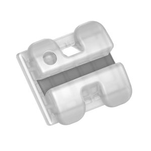 REPOSIÇÃO DE BRAQUETES ESTÉTICOS - CERÂMICO - ICERAM COM CANALETA METÁLICA - PRESCRIÇÃO ROTH .022" - DENTE 21 - ORTHOMETRIC