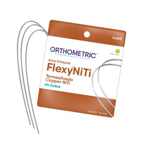 ARCO COPPER NITI SUPERELASTICO ALX - INFERIOR - CONITI - RETANGULAR .019"X.025" - ORTHOMETRIC