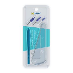 ESCOVA INTERDENTAL AZUL - MORELLI