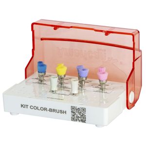 KIT PARA PROFILAXIA COLOR-BRUSH - AMERICAN BURRS