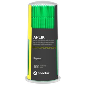 APLICADOR APLK M.BRUSH REGULAR - COR VERDE - ANGELUS