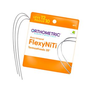 ARCO NITINOL FLEXY TERMOATIVADO - ALX - SUPERIOR - 016X022UP" - ORTHOMETRIC