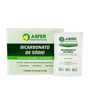 BICARBONATO DE SÓDIO SABOR MORANGO - ASFER