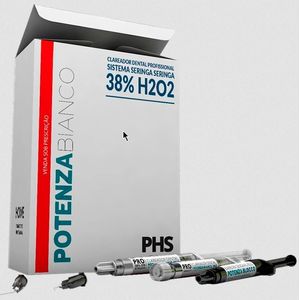 Kit Clareador Potenza Bianco PRO SS 38% H2O2 -1 Paciente - PHS