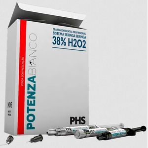 Kit Clareador Potenza Bianco PRO SS 38% H2O2 - 6 Paciente - PHS