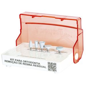 KIT PARA ORTODONTIA REMOÇÃO DE RESINA RESIDUAL - AMERICAN BURRS