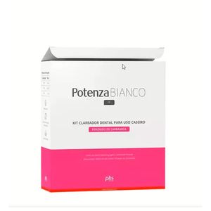 Kit Clareador Potenza BiancoPeroxido de Carbina, PF 22% - 8 seringas - PHS